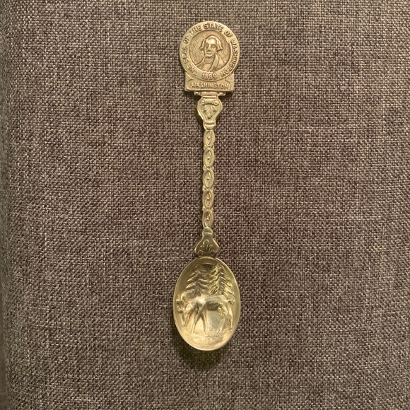 Silver spoon The state Of Washington 1889 - Picture 1 of 2